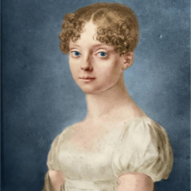 Portrait of Countess Jacquette Gyldenstolpe as a teenager